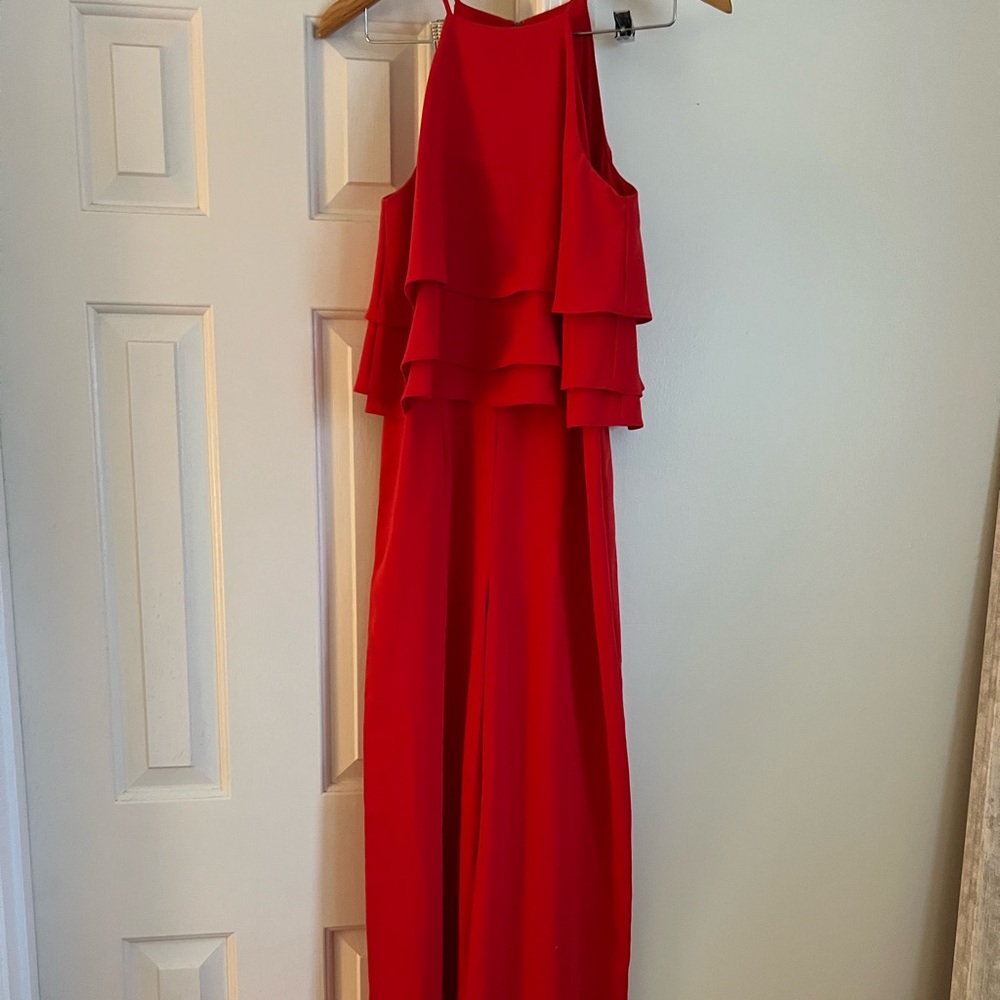 Layered jumpsuit